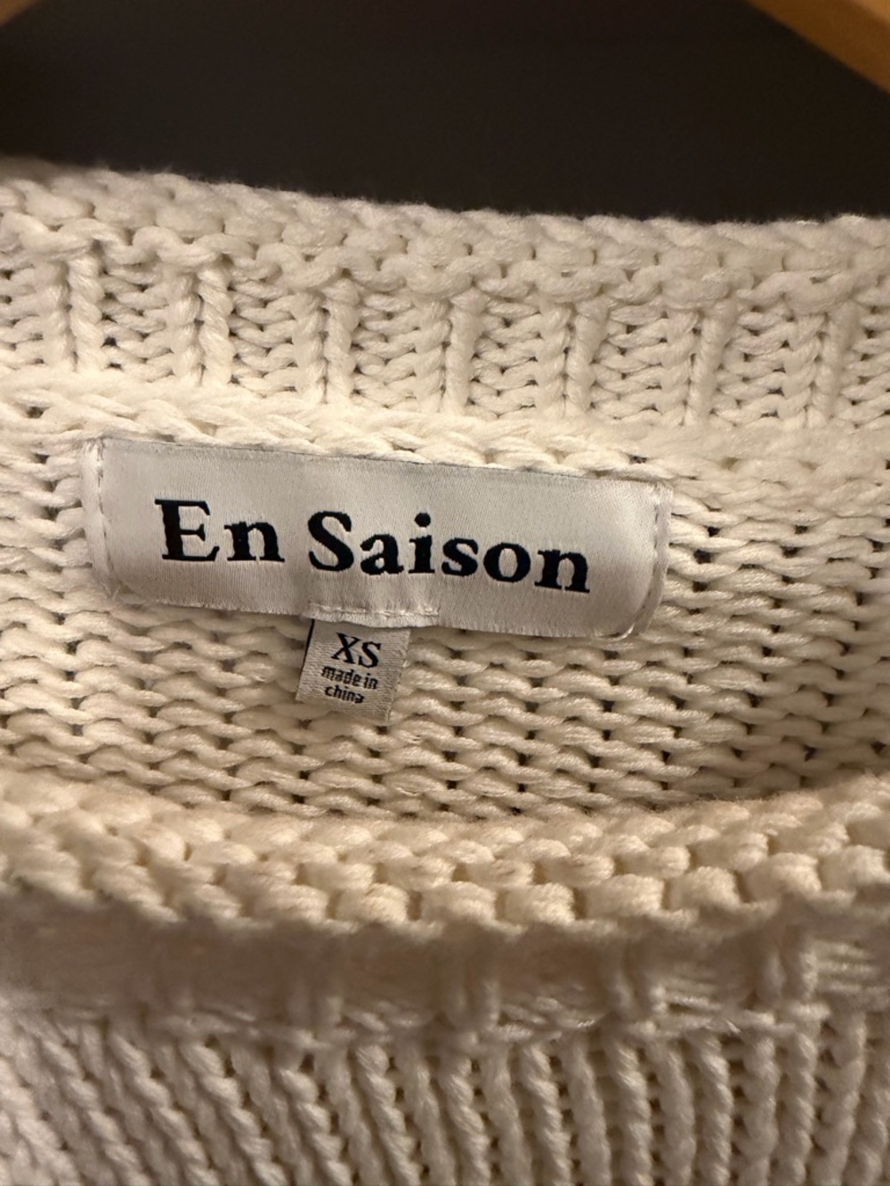 En Saison Helena Striped Boat Neck Sweater - Picture 6 of 9